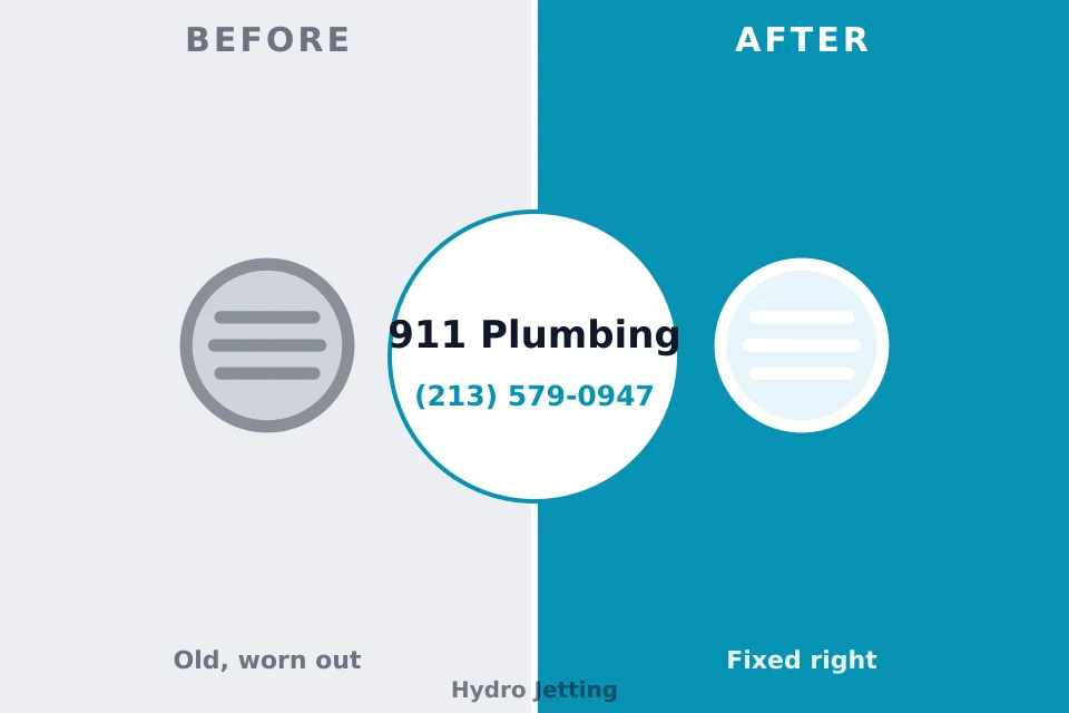 Before and after: plumbing repair Harrisville, WV